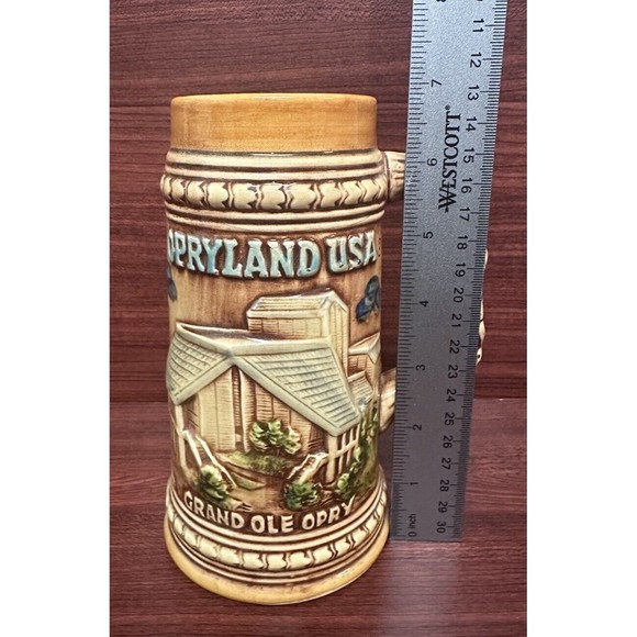 Opryland  Beer Stein Amusement Park Grand Ole Opry 70’s/80’s Vintage Rare Mug - Picture 7 of 7